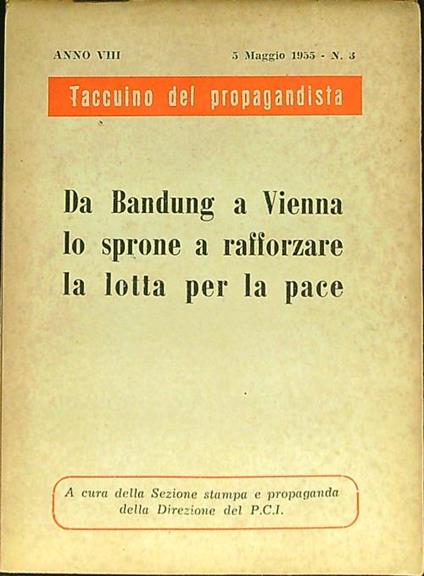 Da Badung a Vienna lo sprone a rafforzare la lotta per la pace - copertina