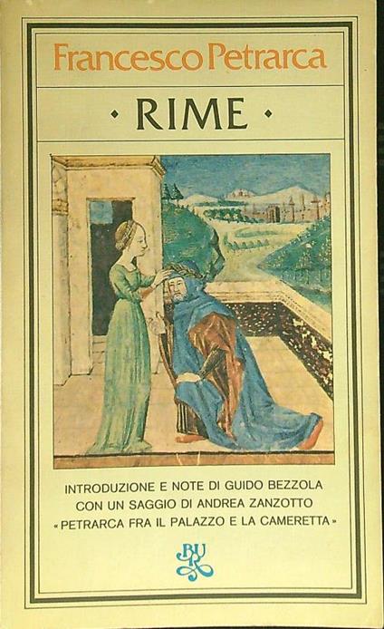 Rime - Francesco Petrarca - copertina