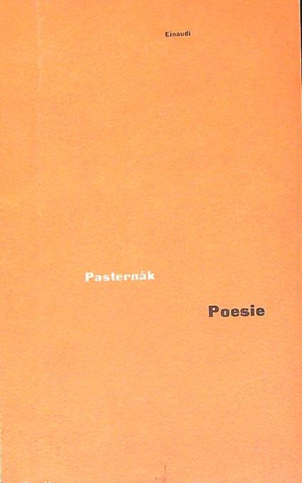 Poesie - Boris Pasternak - copertina