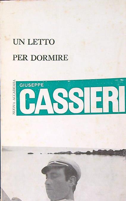 Un letto per dormire - Giuseppe Cassieri - copertina