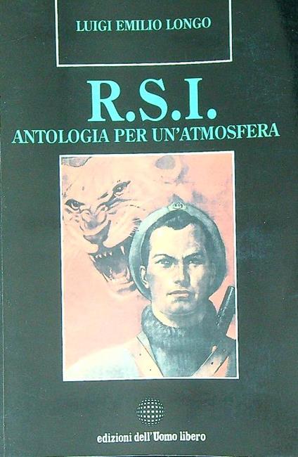 RSI: antologia per un'atmosfera - Luigi Longo - copertina