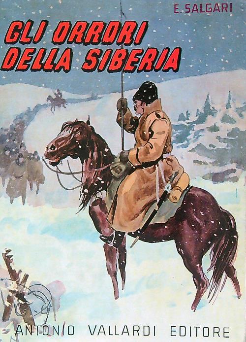 Gli orrori della siberia - Emilio Salgari - copertina