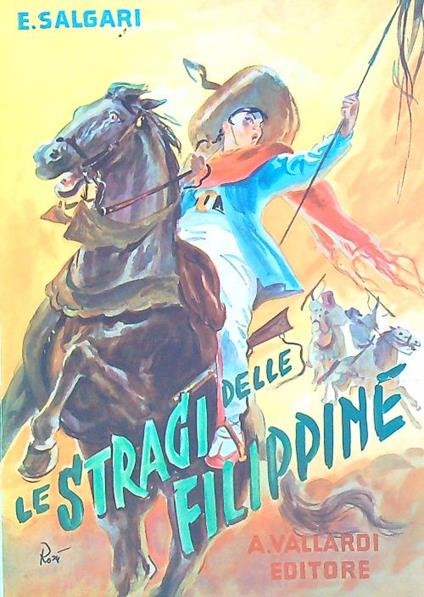 Le stragi delle Filippine - Emilio Salgari - copertina