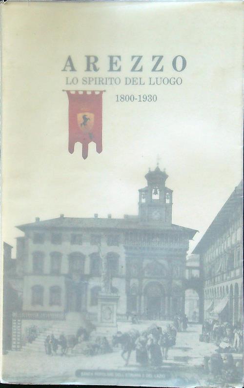 Arezzo. Lo spirito del luogo - copertina