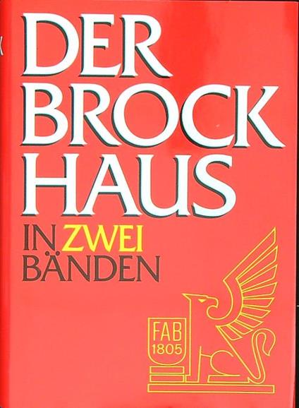 Der Brock Haus. Ester Band a-k - copertina