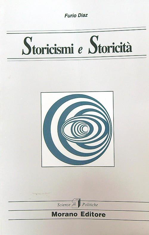 Storicismo e storicità - Furio Diaz - copertina