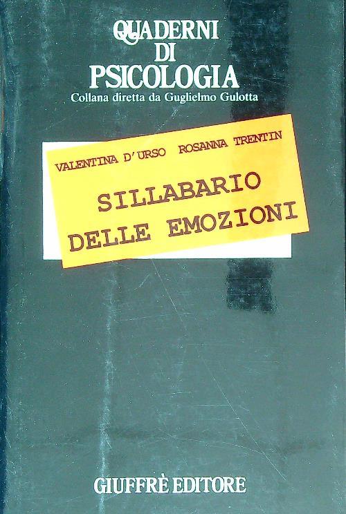 Sillabario delle emozioni - Valentina D'Urso - copertina