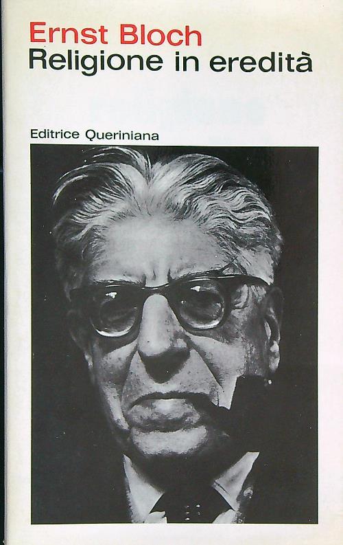 Religione in eredità - Ernst Bloch - copertina