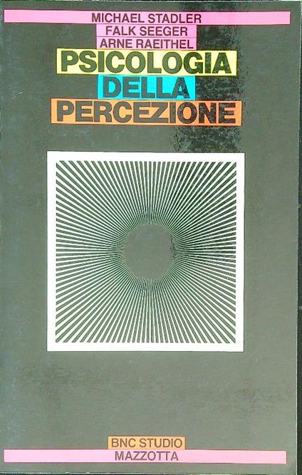 Psicologia della percezione - copertina