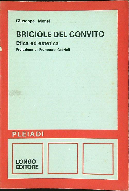 Briciole del convito - Giuseppe Mensi - copertina