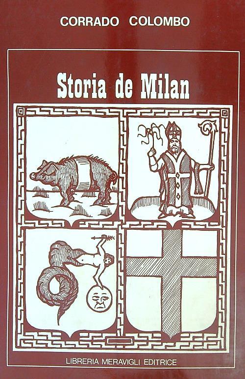 Storia de Milan - Corrado Colombo - copertina