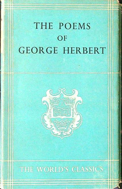 The poems of George Herbert - George Herbert - copertina