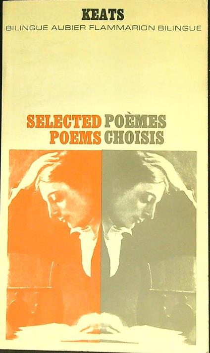 Selected poems Poems choisis - John Keats - copertina