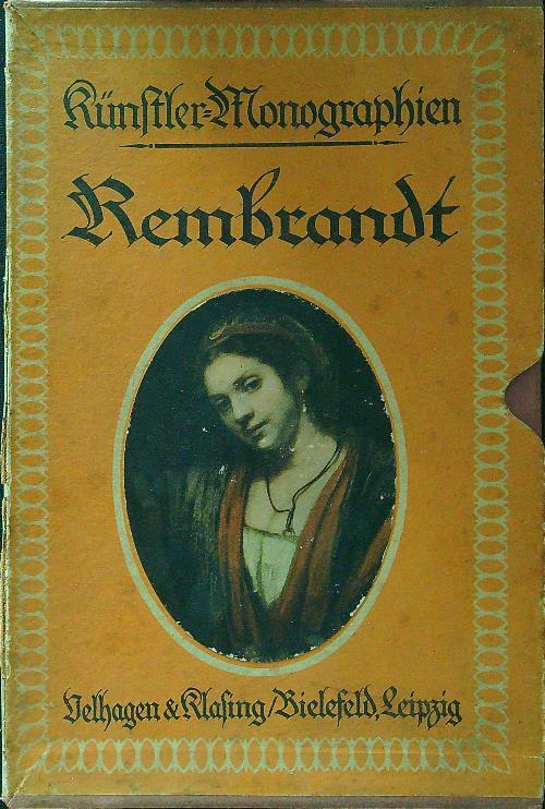 Rembrandt. Künstler-Monographien - copertina