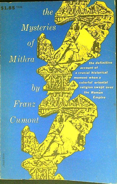 The mysteries of Mithra - Franz Cumont - copertina