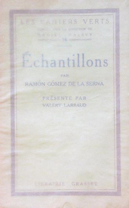 Echantillons - copertina