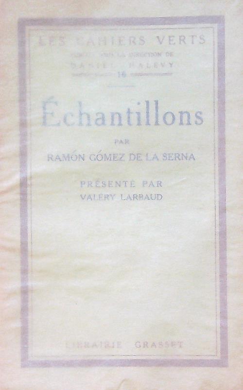 Echantillons - copertina