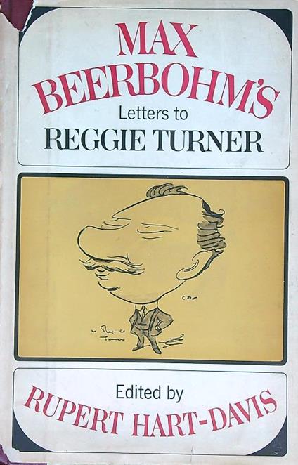 Max Beerbohm's Letters to Reggie Turner - Max Beerbohm - copertina