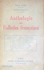 Anthologie des Ballades françaises