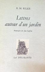 Lettres autour d'un jardin