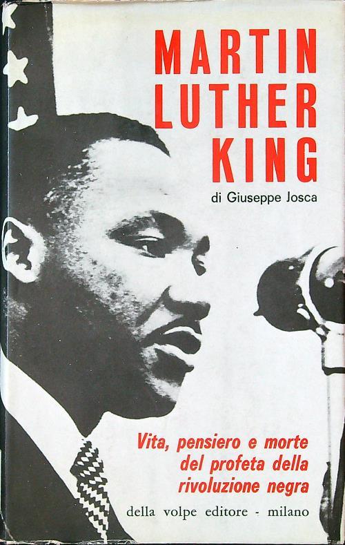 Martin Luther King - Giuseppe Josca - copertina