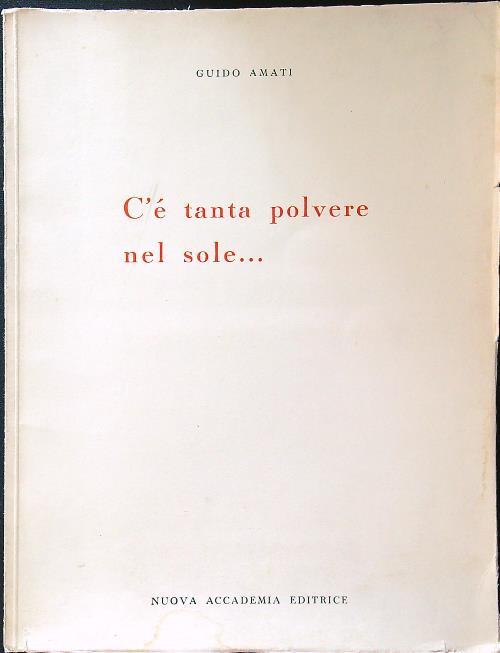 C'è tanta polvere nel sole - copertina