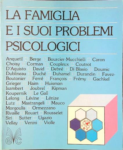 La famiglia e i suoi problemi psicologici - copertina