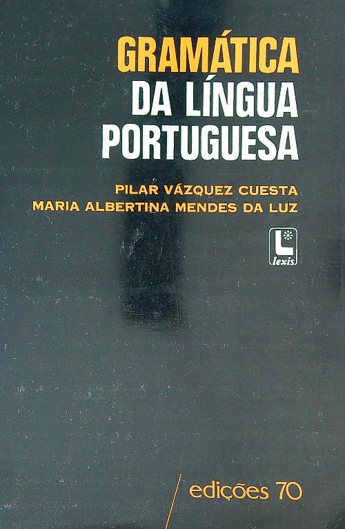 Gramática da língua portuguesa - copertina