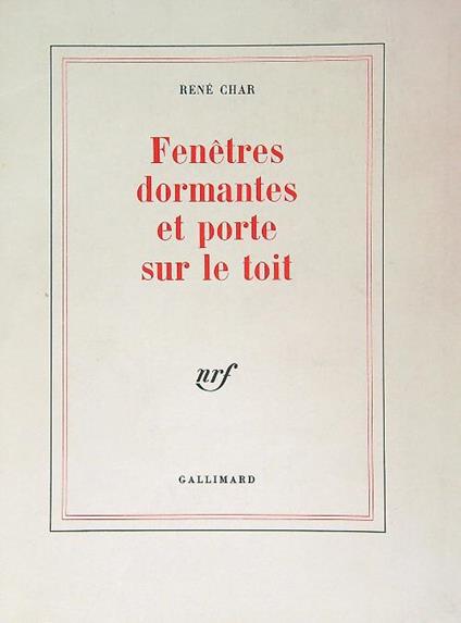 Fenêtres Dormantes et Porte sur le Toit - copertina