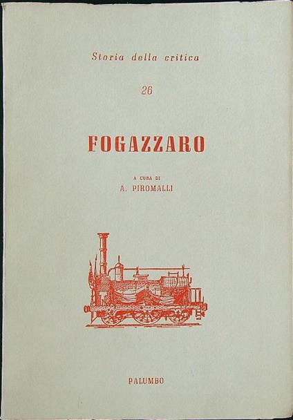 Fogazzaro - copertina