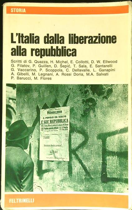 L' Italia dalla liberazione alla Repubblica - copertina