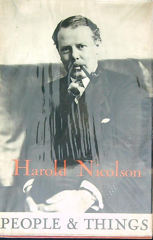 People and things - Harold Nicolson - copertina