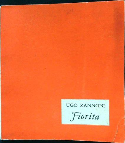Fiorita - Ugo Zannini - copertina
