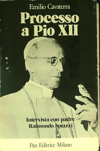 Processo a Pio XII - Emilio Cavaterra - copertina
