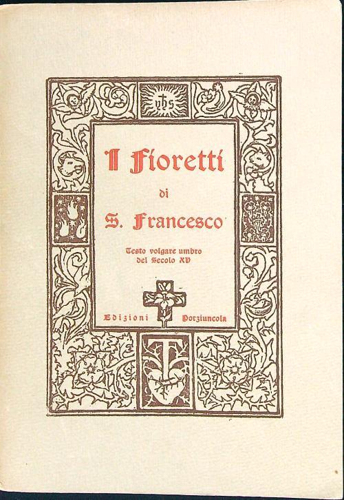 I fioretti di San Francesco - copertina