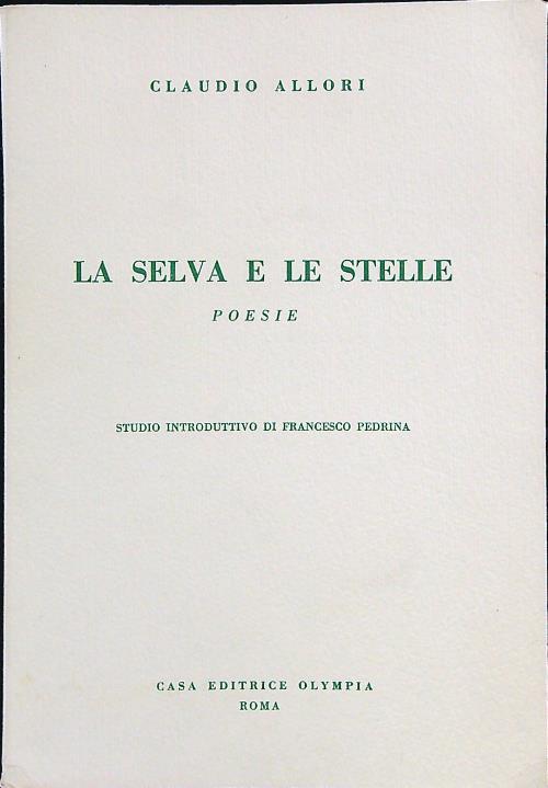 La selva e le stelle - copertina