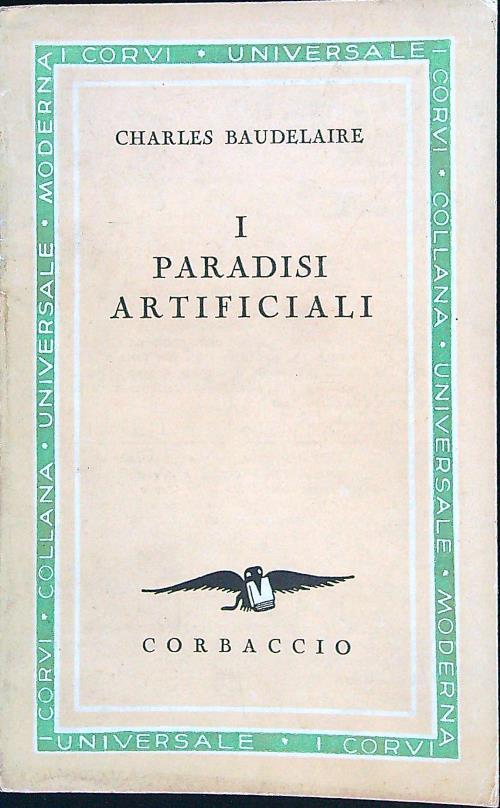 I paradisi artificiali - Charles Baudelaire - copertina