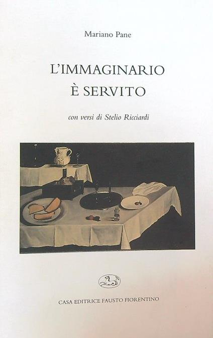 L' immaginario è servito - Mariano Pane - copertina