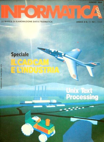 Informatica oggi Anno 3 - N. 11-'83 - copertina