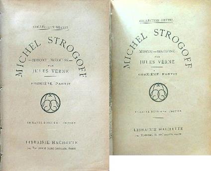 Michel Strogoff 2vv in unico tomo - Jules Verne - copertina