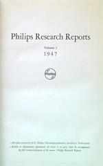 Philips Research Reports Vol. 2/1947