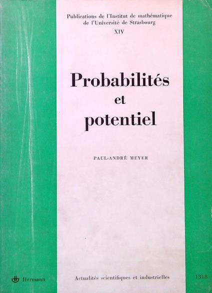 Probabilités et potentiel - copertina