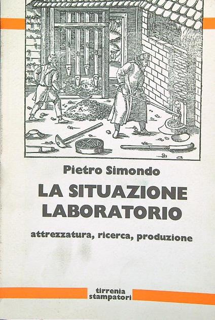 La situazione laboratorio - Pietro Simondo - copertina