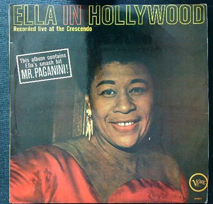 Ella in Hollywood vinile - copertina