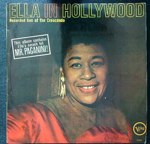 Ella in Hollywood vinile - copertina