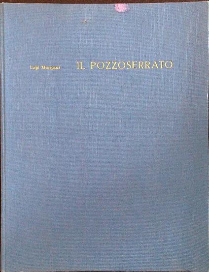 Il pozzoserrato - Luigi Menegazzi - copertina