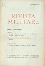 Rivista militare 9/settembre 1954