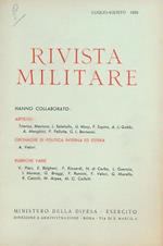 Rivista militare 7-8/Luglio-agosto 1955