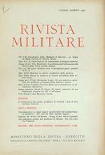 Rivista militare 7-8/ Luglio-agosto 1956