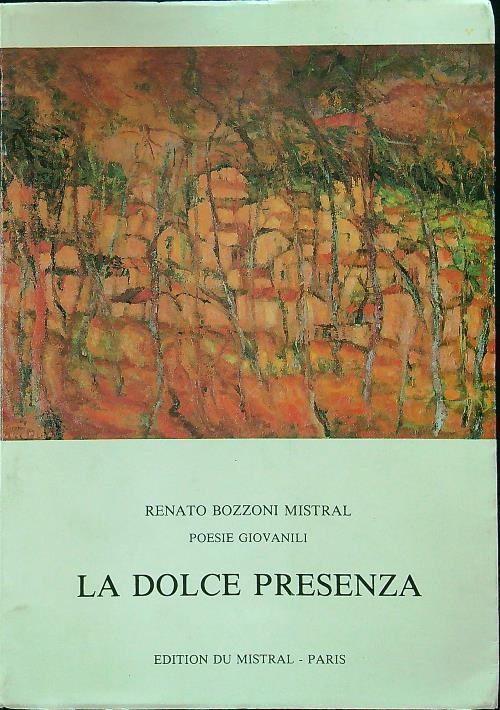 La dolce presenza - Gabriela Mistral - copertina